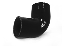 Manguera Silicona Reducción 90° 3´/4´ Negro Ftx Fueltech