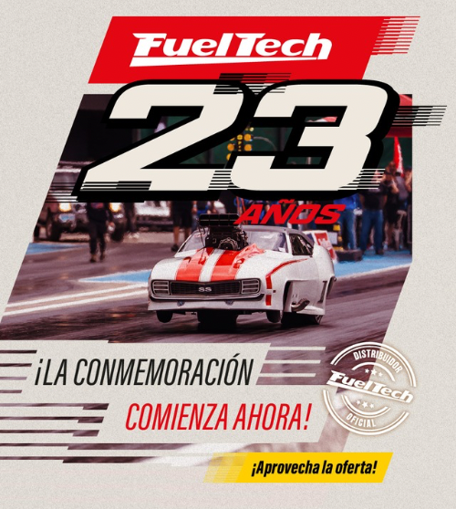Fueltech aniversarion año 23 mobile
